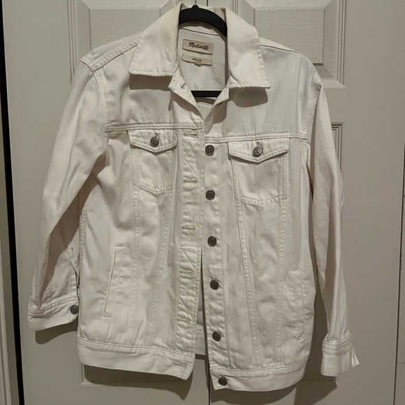 Madewell trucker Jean jacket - Picture 3 of 10